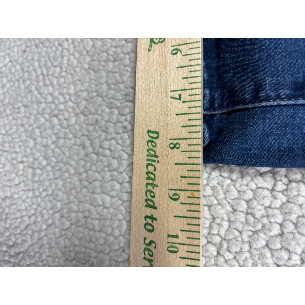 Levi's Curvy Bootcut Jeans Women's 33 W33 L30 Dark Wash Stretch High Rise Jeans - Picture 7 of 15
